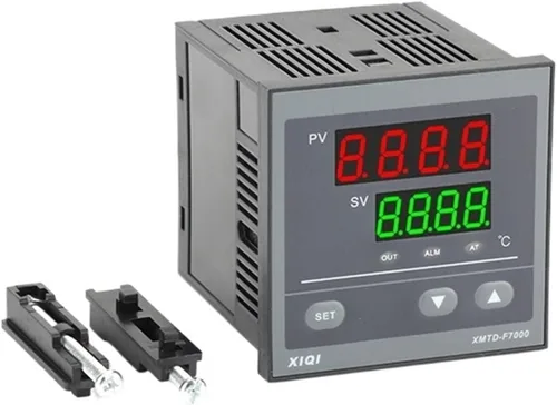 Miniatura 3 de Series 0-600 Celsius K J PT100 900 Degree Type AC 220V Electronic Digital Intelligent Temperature Controller Thermostat(J Relay,48x48mm)