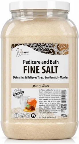 Miniatura 13 de SPA REDI - Remedio de Pies Desintoxicante y Baño con Sal Fina, Menta y Eucalipto, 3.8 L - Hecho con Sales del Mar Muerto, Aceite de Argán, Aceite