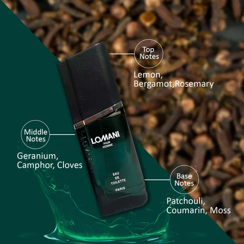Miniatura 2 de Lomani Signature Eau de Toilette Spray para hombre, 3.3 onzas
