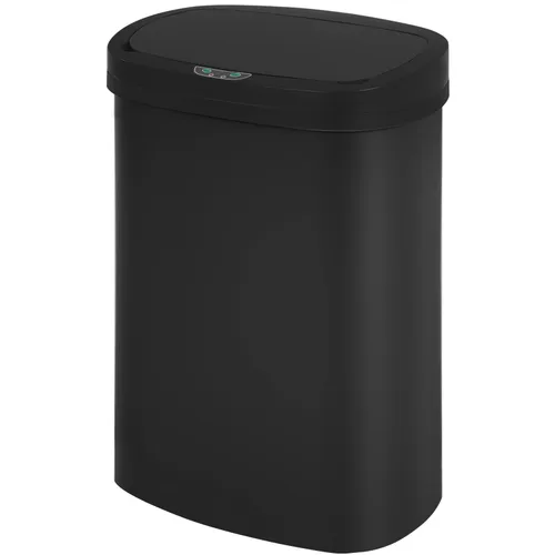 Miniatura 11 de Cubo de basura de 13 galones (50 litros) para cocina con tapa, sensor automático, sin tocar, acero inoxidable, para baño, dormitorio, oficina