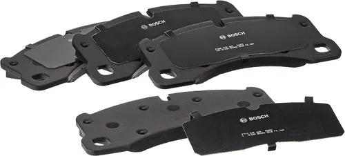 BOSCH BP1349 QuietCast - Juego de pastillas de freno de disco semimetálicas de primera calidad, compatible con Porsche Cayenne; Volkswagen Touareg;
