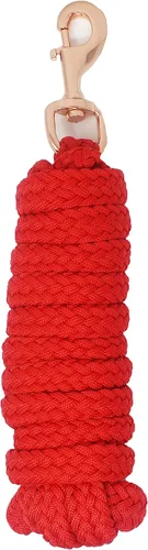 Miniatura 4 de CHALLENGER Caballo 8' Redondo Trenzado Nylon Azul Marino 3/4" Cuerda de plomo Oro Rosa Niquelado 605SE04NV