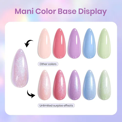Miniatura 213 de Beetles - Esmalte de uñas de gel marrón – 0.5 onzas líquidas de esmalte de gel marrón oscuro, lámpara LED UV para uñas, regalo de manicura para I