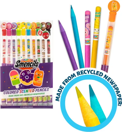 Miniatura 3 de Lápices de color Smencils (10 unidades), Total 1 Multi colorido