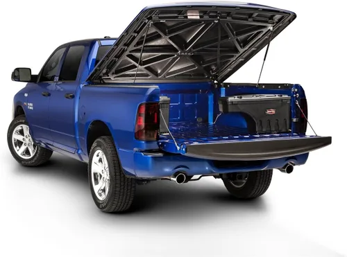 Miniatura 4 de RealTruck UnderCover SwingCase Caja de almacenamiento para caja de camioneta SC205P Compatible con Ford F-250/350 Super Duty 2017 - 2025