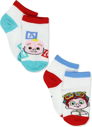 Miniatura 7 de Cocomelon Paquete de 6 calcetines de cuarto para niños pequeños