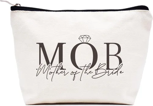Miniatura 36 de LIBIHUA Obtener regalo de boda - Bolsa de maquillaje bolsa de cosméticos bolsa de viaje, Beige, 10-En Mi Madre del Pájaro
