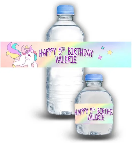 Miniatura 18 de Calcomanías impermeables para botellas de agua para niños, personalizables, paquete de 12 (coches)
