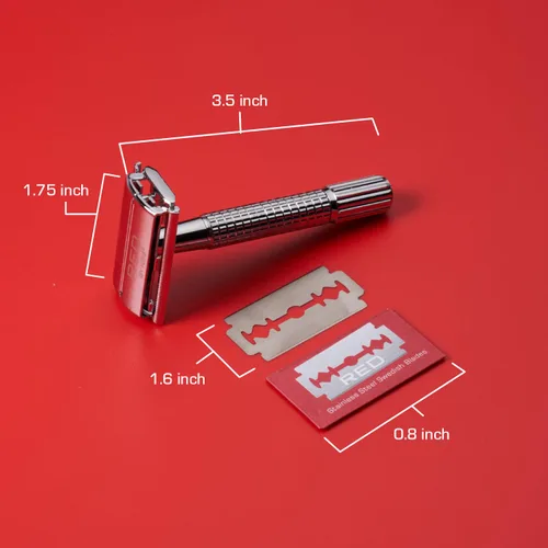 Miniatura 6 de RED by Kiss Cortador de pelo de acero inoxidable, cuchillas de afeitar para afeitar, recortadora de bordes para hombres, afeitadora de pelo