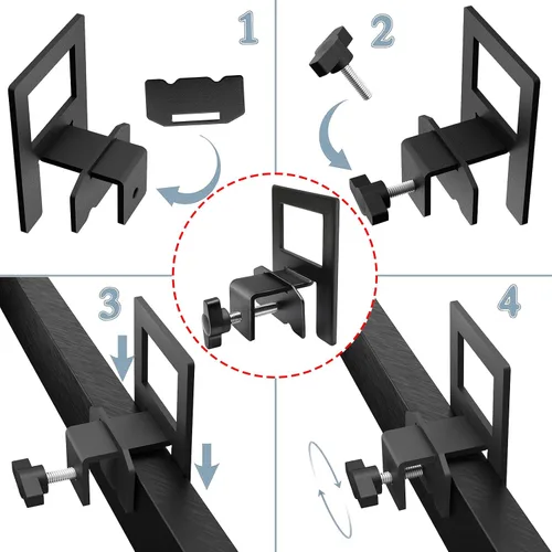 Miniatura 4 de Soporte de colchón extra grueso deslizante para colchón de juntas de colchón deslizantes para metal ajustable