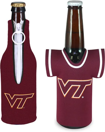 Miniatura 145 de College Team Color Logo Can & Bottle Holder Insulator Beverage Cooler Set