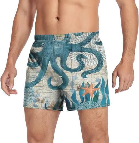 Miniatura 5 de Fisyme Boxers para hombre, calzoncillos tipo bóxer para hombre