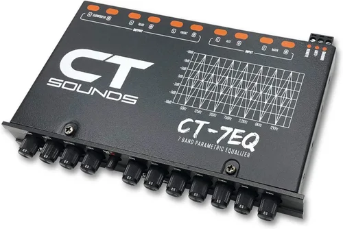 Miniatura 4 de CT Sounds CT-7EQ 7 Band 1/2 Din Ecualizador de audio paramétrico para coche
