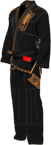 Miniatura 4 de Jaguar Pro Signature 2022 - Uniforme de kimono brasileño Jiu Jitsu BJJ unisex - Cinturón libre - Cumple con IBJJF