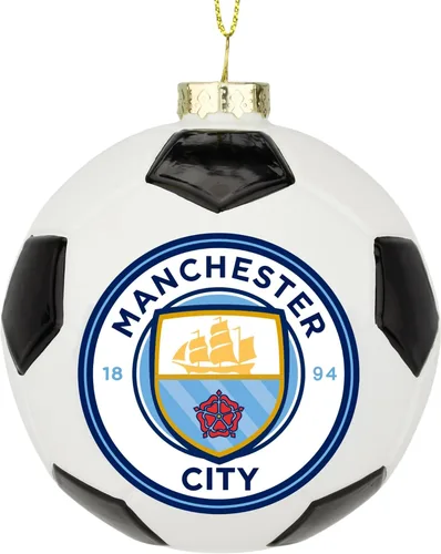 Miniatura 4 de Tree Buddees x Manchester City F.C. - Adorno de Navidad oficial del club de fútbol de edición limitada, equipo de fútbol de la Premier League