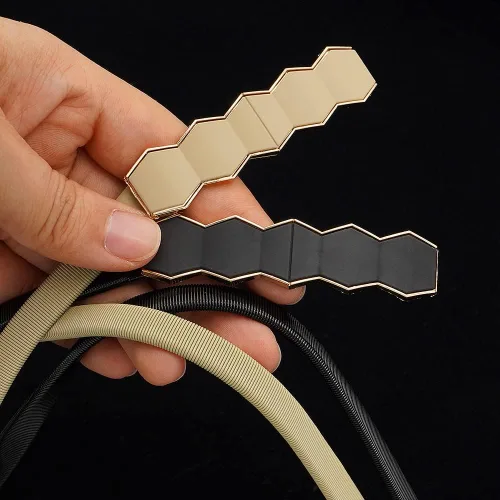 Miniatura 4 de Cinturón elástico delgado para mujer, 2 piezas, cinturón de cintura fino para vestido