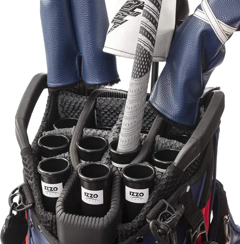 Miniatura 3 de Izzo Golf Tubo de plástico negro para palos de golf