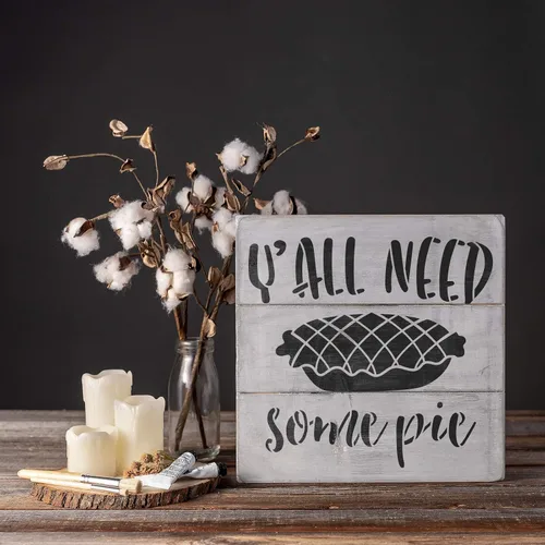 Miniatura 3 de Yall Need Pie Stencil - Captura la esencia del otoño en diseños, plantilla de otoño