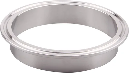 Dernord - Grifería sanitaria de acero inoxidable 304, virola de agarre soldada de largo se adapta a abrazadera triple (102MM/4" OD del tubo)