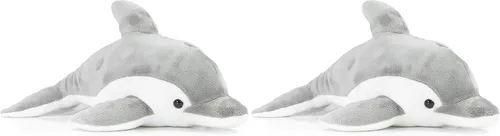Miniatura 9 de TigerHart Dorian The Dolphin - Peluche de delfín de 11 pulgadas