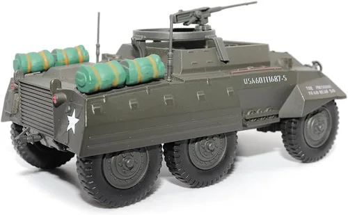 Miniatura 4 de Coche utilitario blindado M20 a escala 1:43 Militaria fundido a presión por Motor city classics Modelo 23203-43