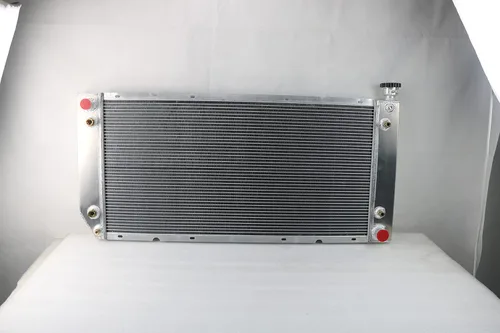 Miniatura 5 de Radiador de núcleo de 3 filas para Chevy GMC C1500 C2500 C3500 K1500 K2500 K2500 K3500 Suburban Tahoe Yukon Cadillac Escalade Pickup 5.7L 7.4L V8 95
