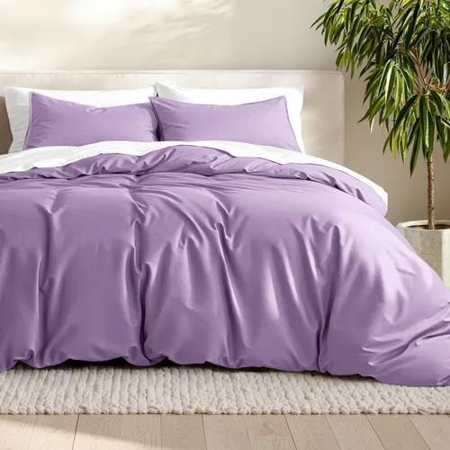 Miniatura 40 de Bare Home - Funda de edredón de ropa de cama extra larga - Colección premium de 1800 hilos súper suave - Funda de edredón ligera y fresca - Ropa