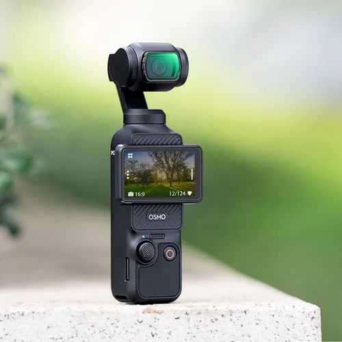 Miniatura 8 de K&F Concept Filtro de Difusión Magnético Negro de 1/4 para DJI Osmo Pocket 3, Filtros Creativos de Efecto Niebla Cinematográfica para el Combo