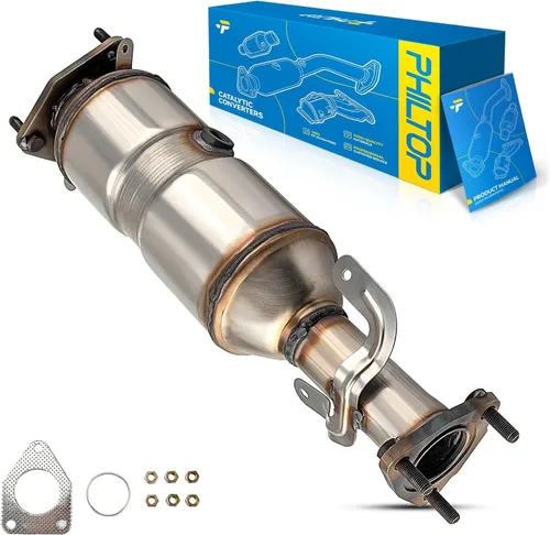Miniatura 17 de PHILTOP Kit de convertidor catalítico de alto flujo apto para 2001-2005 Civic 1.7L DX/GX/HX/LX/LX Special Edition/Value Package (modelos execept EX)