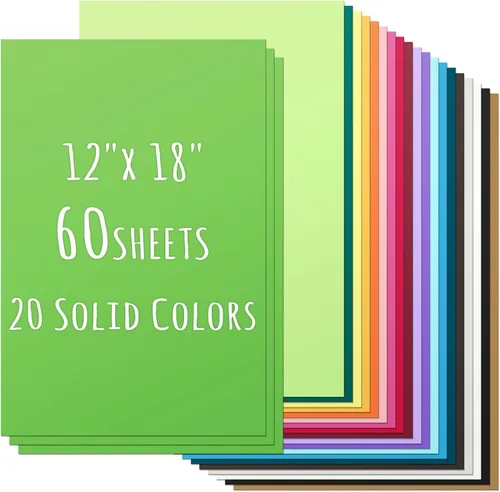 Miniatura 7 de Cartulina de color en blanco de 5 x 7 pulgadas, papel de núcleo sólido grueso de 80 libras para postales, invitaciones, fotos, fabricación