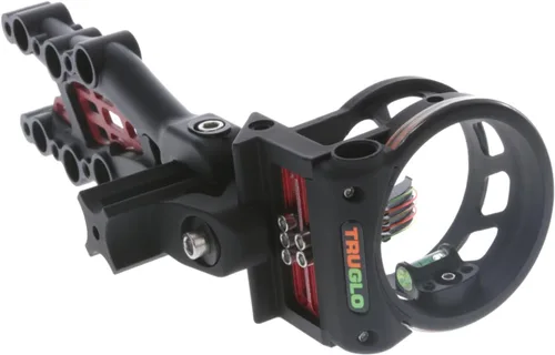 Miniatura 3 de Truglo 5-Pin Carbon Hybrid Archery Sight, Black