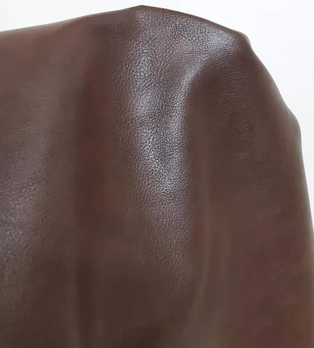 Miniatura 40 de NAT Leathers Café Nubuck Pulido Suave Piel Sintética Vegana de Poliuretano Aprobada por Peta 1 Yarda (91 cm de Largo x 137 cm de Ancho) Piel