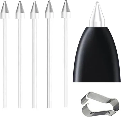 Miniatura 6 de 10 puntas suaves para Galaxy Tab S9 S Pen compatibles con Galaxy Tab S9 Ultra / S9 Plus/Tab S9 FE / S9 S Pen puntas de repuesto con herramientas