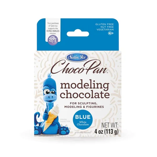 Miniatura 20 de Satin Ice ChocoPan - Chocolate blanco brillante para modelar (1 libra) para decoración de pasteles