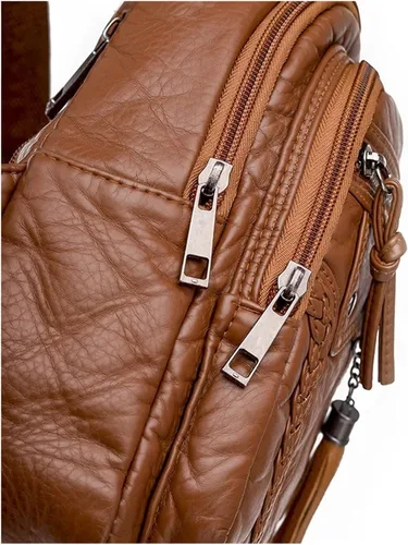Miniatura 5 de Bolsos de pecho para mujer, bolso de hombro vintage para mujer, bolso de hombro retro para teléfono móvil, bandolera clásica