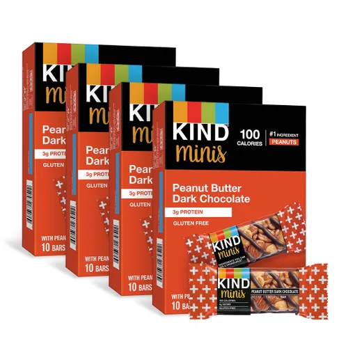 Miniatura 3 de KIND Bar Minis - Barritas de almendras con caramelo, tamaño mini