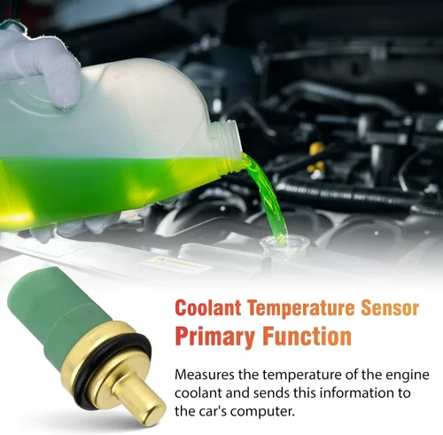Miniatura 5 de 059919501A Sensor de temperatura del refrigerante compatible con A4 A6 A8 Allroad Quattro Beetle Cabrio Eurovan Golf Jetta Passat RS4 RS6 S4 S6 S8 TT