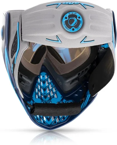 Miniatura 15 de Dye i5 Gafas de paintball – Lente térmica antivaho – Correa GSR Pro, orejas formadas por compresión – Protección facial profesional Ónice