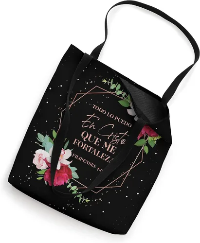 Miniatura 2 de Regalos Cristianos - Bolsa de mano con flores cristianas españolas para mujer