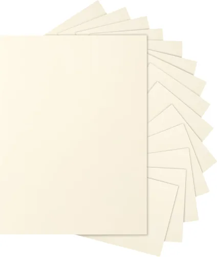 Miniatura 19 de Silunkia 100 hojas de cartulina negra de 8.5 x 11 pulgadas, papel de 75 lb para impresora, cartulina para Halloween, fabricación de tarjetas DIY
