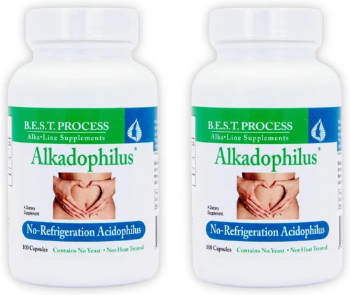 Miniatura 6 de Alkadophilus Best Process Alkaline — Suplemento digestivo probiótico y prebiótico sin refrigeración — 1.5 mil millones de UFC de bacterias buenas