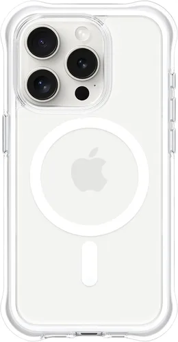 Miniatura 20 de ORNARTO Air Case para iPhone 16 Pro Max Transparente, Compatible con MagSafe, Funda de Protección contra Caídas de Grado Militar con Air-Pink Rosa