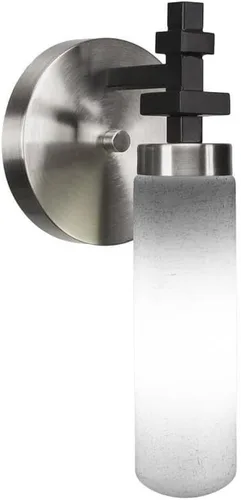 Miniatura 3 de Salinda 2511-ESBR-600 - Aplique de pared (1 luz, color espresso y latón)