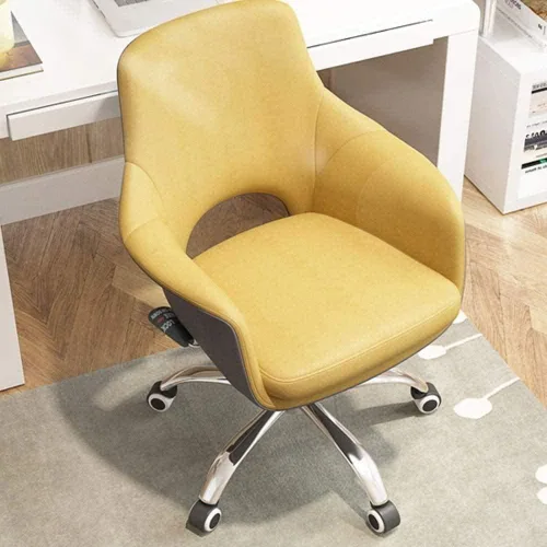 Miniatura 5 de Silla de escritorio de oficina ajustable con ruedas, silla giratoria, silla de aprendizaje, silla de oficina de escritura, silla de juegos, silla