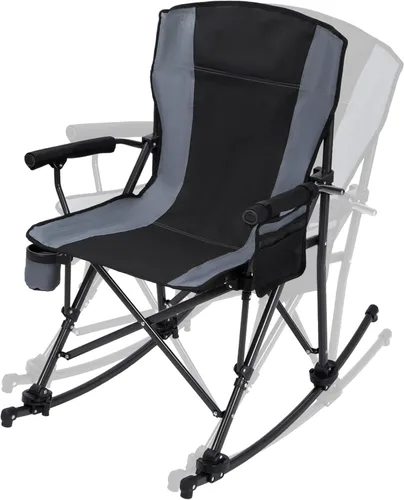 Miniatura 6 de REDCAMP Silla de campamento plegable de gran tamaño para adultos, resistente 250/300/330 libras, marco de acero resistente, sillas de campamento al