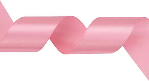Miniatura 2 de Cinta de satén color oro rosa de 1.5 pulgadas, rollo de cinta de 50 yds de tela unicolor, para invitaciones de boda, ramos de novia, costura