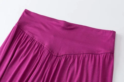 Miniatura 27 de Pantalones de algodón modal para mujer de AvaCostume, pantalones suaves para practicar yoga o deportes.