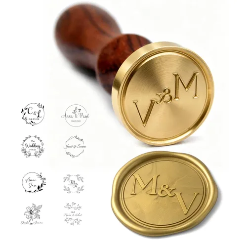 Miniatura 7 de Sello de cerámica personalizado para arcilla, sellos de arcilla personalizados con logotipo y nombre, sellos de letras personalizables para arcilla