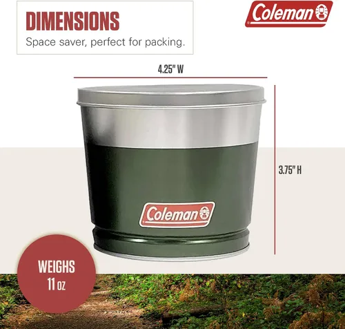 Miniatura 6 de Coleman Vela de citronela al aire libre, decorativa