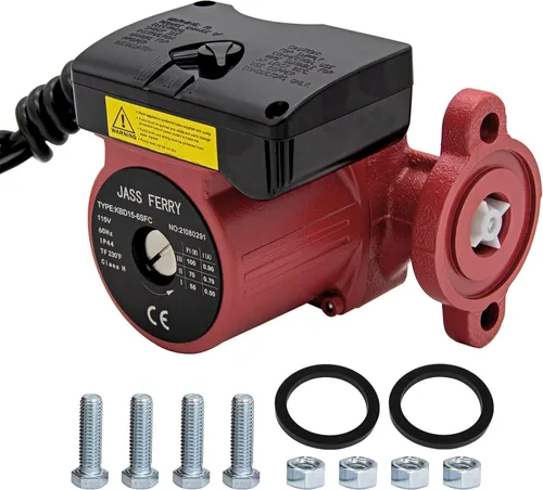 JASSFERRY Bomba de recirculación de agua caliente Sistema de recirculación 115V NPT Bombas de repuesto de circulación de 1 pulgada para calentador